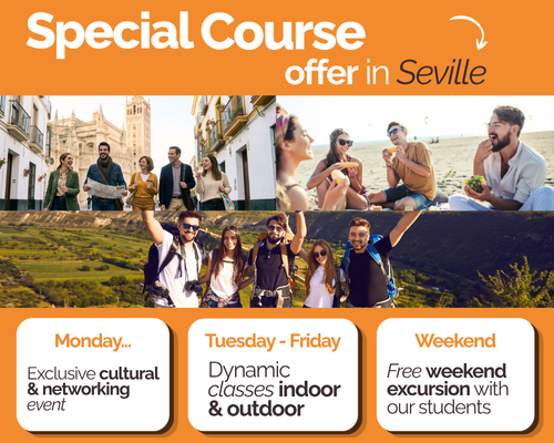 Special Course offer in Seville - Dynamic classes indoor & outdoor
